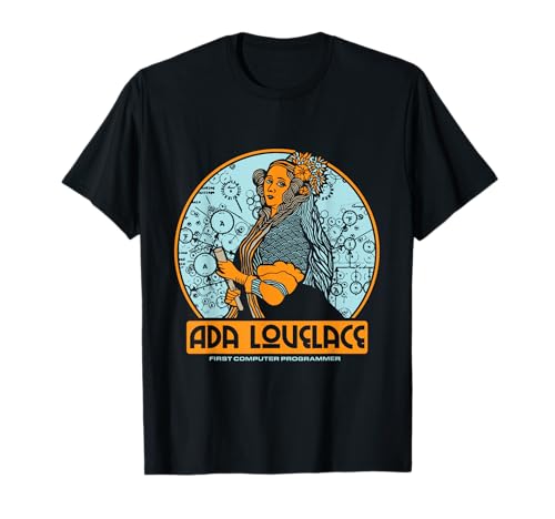 Frauen in STEM - Ada Lovelace, erster Computerprogrammierer T-Shirt Frauen in STEM - Ada Lovelace, erster Computerprogrammierer T-Shirt von Troublemaking Women T-shirts