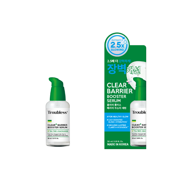 Troubless - Clear Plus Barrier Booster Serum - 30ml von Troubless
