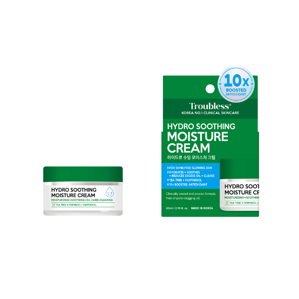 Troubless - Hydro Soothing Moisture Cream - 80ml von Troubless