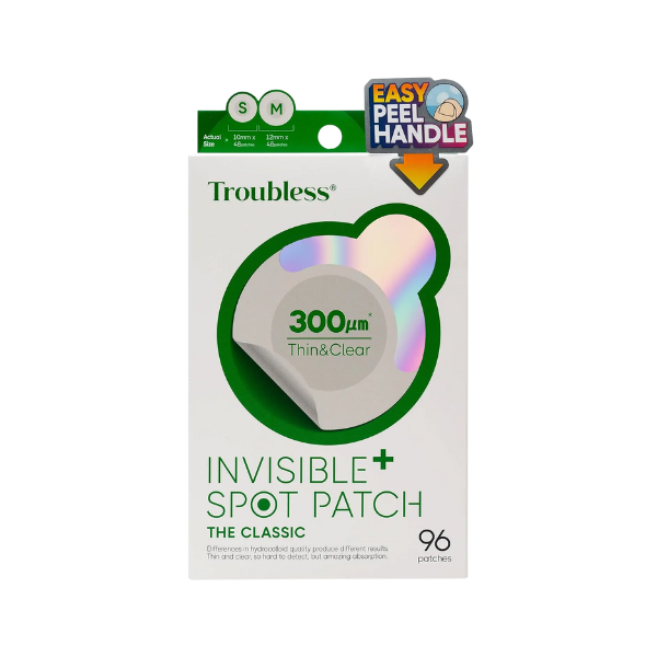 Troubless - Invisible Plus Spot Patch The Classic - 96pcs von Troubless