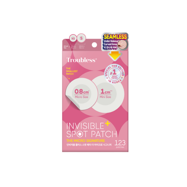 Troubless - Invisible Plus Spot Patch The Micro Signature 123 patches - 123pcs von Troubless