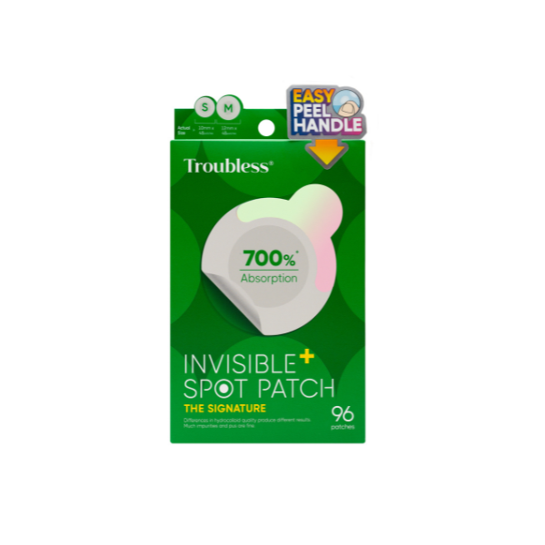 Troubless - Invisible Plus Spot Patch The Signature 96patches - 96pcs von Troubless