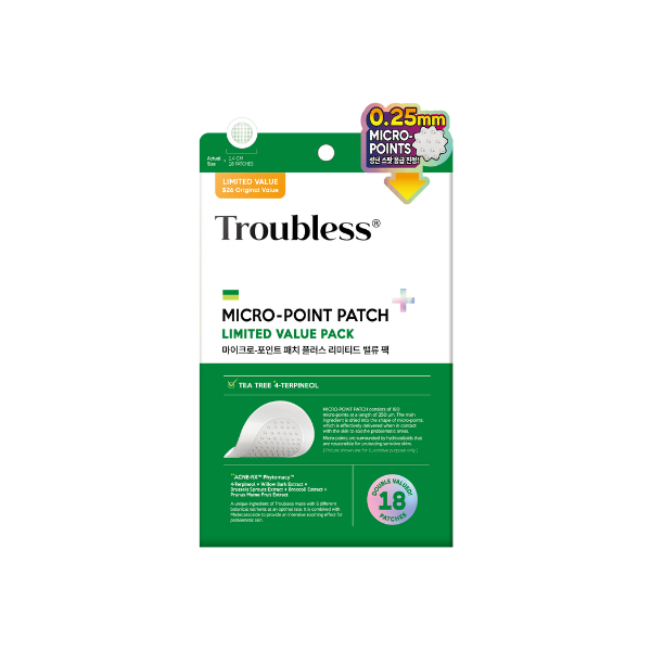Troubless - Micro-Point Patch Plus Limited Value Pack 18patches - 18pcs von Troubless