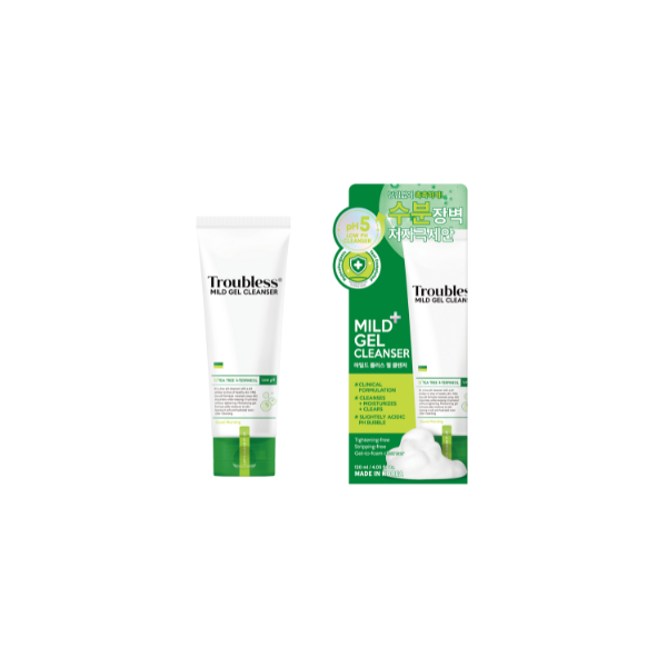 Troubless - Mild Gel Cleanser - 120ml von Troubless