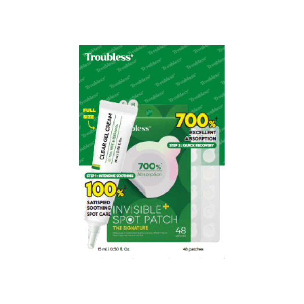 Troubless - Spot Care Plus Set - 96pcs von Troubless