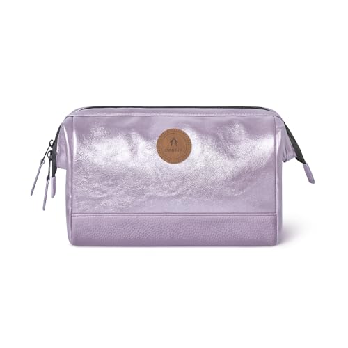 Cabaia – Kulturbeutel für Damen und Herren – Weitwinkelöffnung mit 2 Innentaschen – praktischer und robuster Reise-Organizer – Kosmetiktasche mit französischem Design, exklusiv und originell von Trousse de voyage