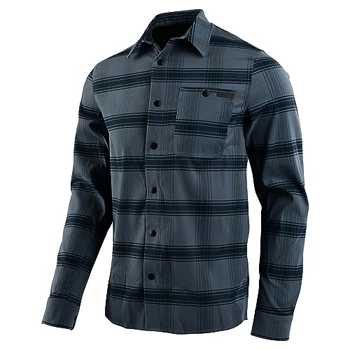 MTB shirt Grind Flannel Plaid breathable and ideal for trail riding von Troy Lee Designs