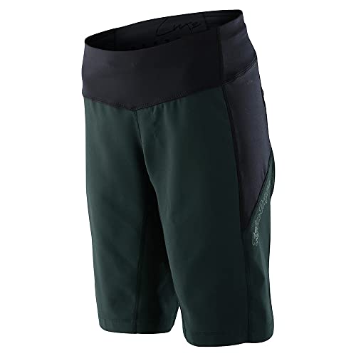 Troy Lee Designs Cycling Mountain Bike Trail Biking MTB Bicycle Shorts for Women, Luxe Short NO Liner (MD, Steel Green) von Troy Lee Designs