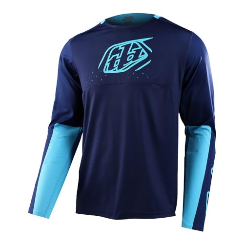 Troy Lee Designs MTB-Jersey Langarm Sprint Blau Gr. M von Troy Lee Designs