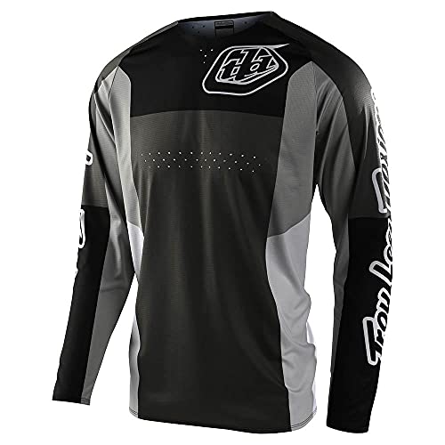 Troy Lee Designs SE Pro Quattro Motocross Jersey (Black/Grey,L) von Troy Lee Designs