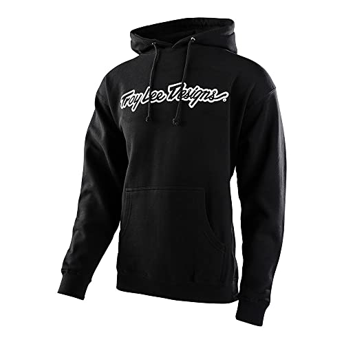 Troy Lee Designs Hoodie Signature Schwarz Gr. XL von Troy Lee Designs