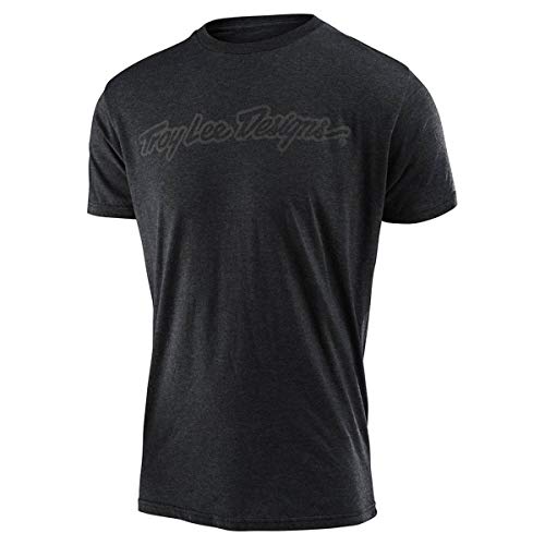 Troy Lee Designs Signature T-Shirt schwarz Größe S 2021 Kurzarm Shirts von Troy Lee Designs