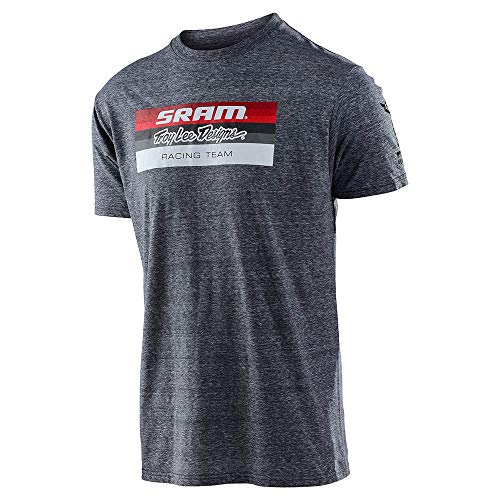 Troy Lee Designs Sram Racing Block T-Shirt Grau S von Troy Lee Designs