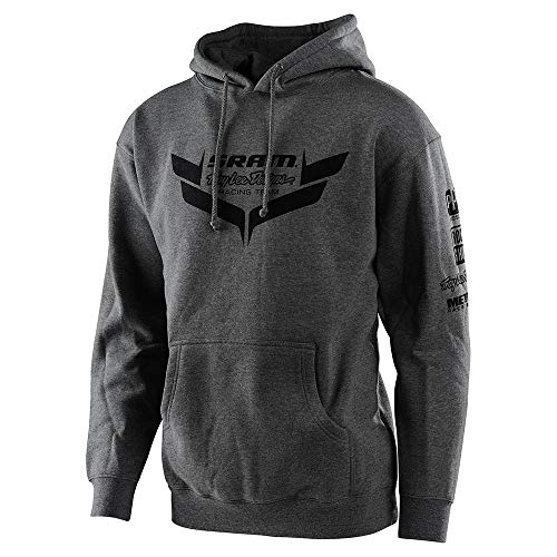 Troy Lee Designs Sram Racing Icon Hoodie Dunkelgrau S von Troy Lee Designs