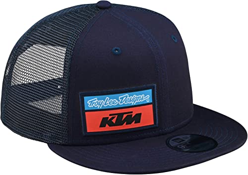 Troy Lee Designs TLD KTM Team Stock Trucker Herren Verstellbare Hüte, Marineblau, Einheitsgröße von Troy Lee Designs