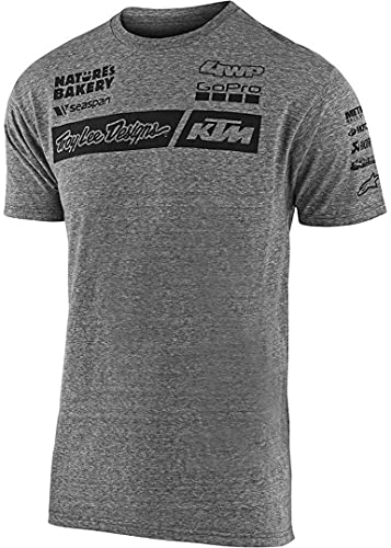 Troy Lee Designs Team KTM T-Shirt Grau S von Troy Lee Designs
