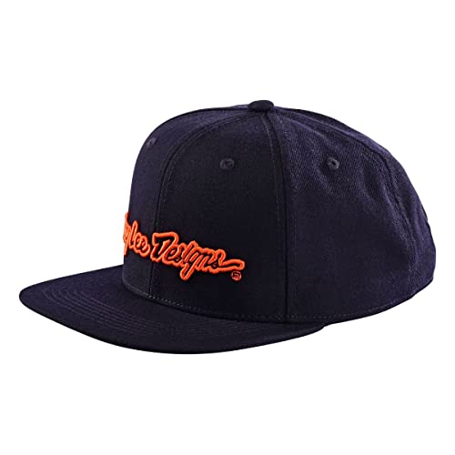 Troy Lee Designs Unisex Cappello Snapback Signature Baby Hut, Blu Arancione, Taglia unica von TLD