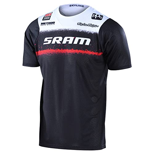 Troy Lee Designs Unisex MTB Trikot, Schwarz, XXL von Troy Lee Designs