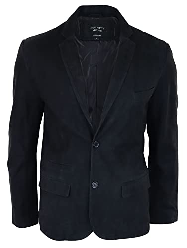 TruClothing.com Herren Lederjacke Echtes Wildleder Blazer Stil Jacke Klassisch von TruClothing.com