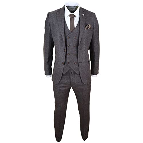 TruClothing.com Herrenanzug 3 Teilig Tweed Design Blinders 1920 Stil Wollenanteil TruClothing.com Herrenanzug 3 Teilig Tweed Design Blinders 1920 Stil Wollenanteil von TruClothing.com