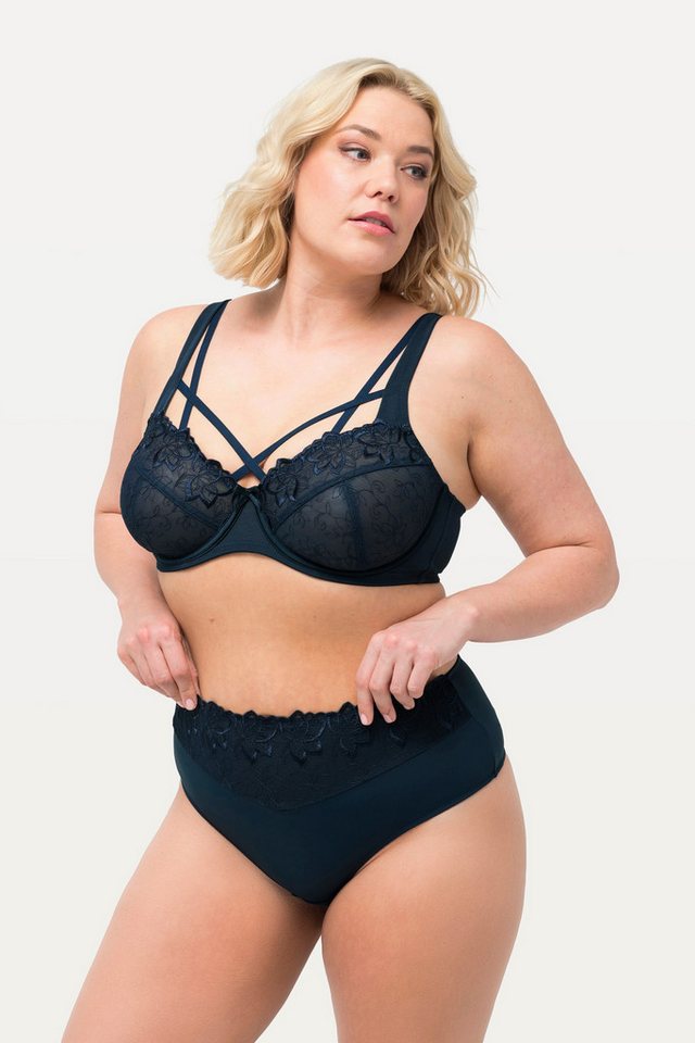 TruYou Bügel-BH TRUYOU Bügel-BH transparente Spitze Zierbänder von TruYou