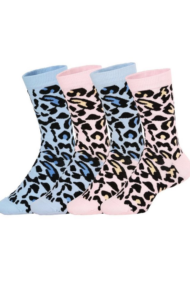 TruYou Kuschelsocken Socken 4er-Pack Color-Leo is 43-46 von TruYou