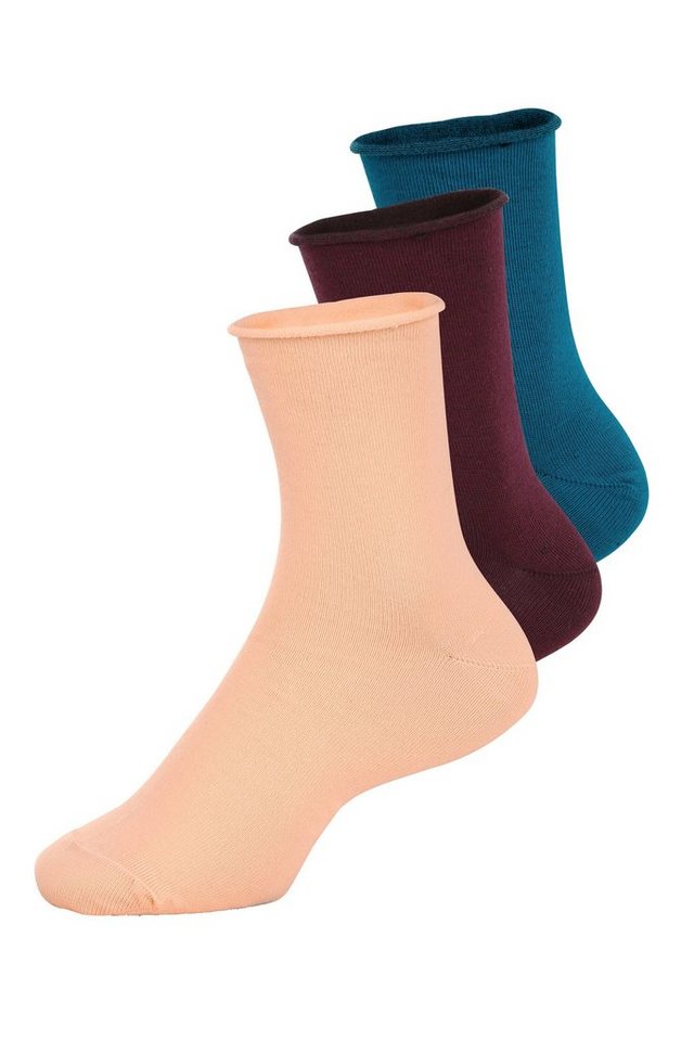 TruYou Kuschelsocken Socken im 3er-Pack 3 Farben bis Gr. 43-46 von TruYou