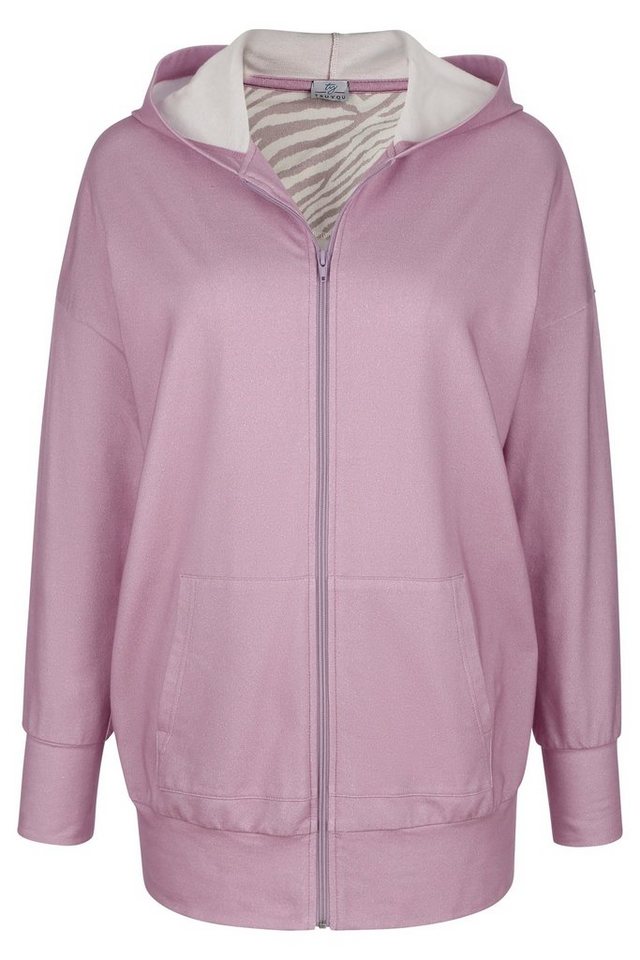 TruYou Sweatjacke Sweatjacke Kapuze Kängurutasche Langarm von TruYou