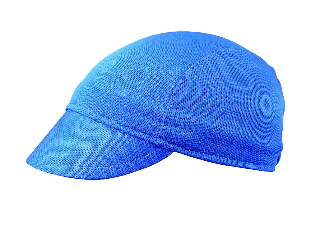 Blaue Feuchtigkeitsableitende Radsportmütze - Handgefertigte Mütze; Kappe; Fahrradmütze; Polyestermütze; Fahrradbekleidung; Radsportbekleidung Blaue Feuchtigkeitsableitende Radsportmütze - Handgefertigte Mütze; Kappe; Fahrradmütze; Polyestermütze; Fahrradbekleidung; Radsportbekleidung von Trubo