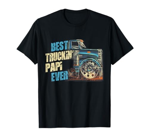 Lustiger Trucker Papi Truckin' Vatertag für Herren T-Shirt Lustiger Trucker Papi Truckin' Vatertag für Herren T-Shirt von Trucker by Medotukito
