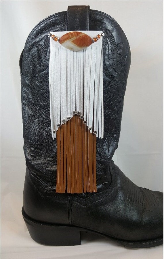 stiefelbandschmuck, Jaspisstein, Silberperlen, Haarclips, Haarspangen von TrudeesBoutique