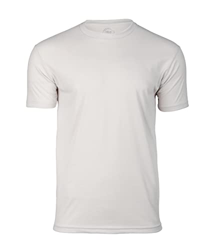 True Classic Herren T-Shirt mit Rundhalsausschnitt und kurzen Ärmeln, 1er-Pack - Weiß, M von True Classic