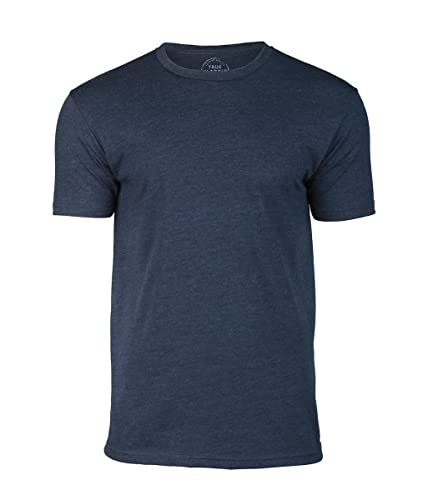 True Classic Herren T-Shirt mit Rundhalsausschnitt und kurzen Ärmeln, 1er-Pack - Marineblau, 3XL von True Classic