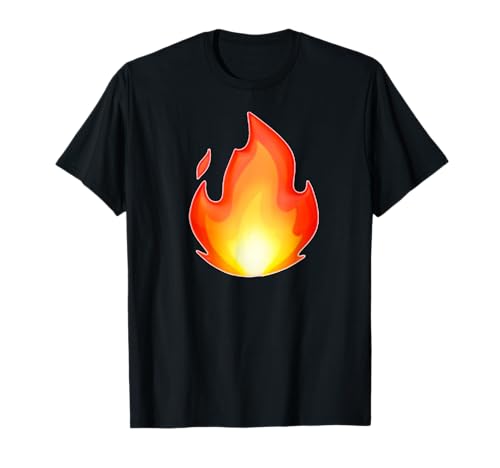 Feuerhemd für Herren, On Fire Shirt für Damen, Feuersymbol T-Shirt von True Fire On Fire