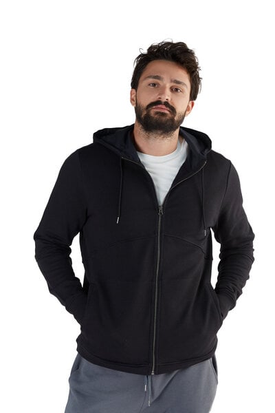 Herren Zip-Hoodie Jacke aus Bio-Baumwolle "True North" T2900 von True North