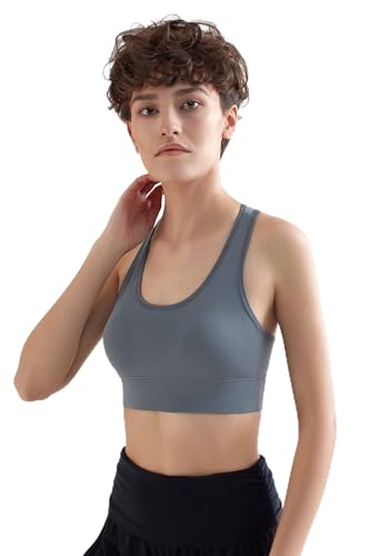 True North Damen Bustier Sport BH aus recyceltem Polyester Top T1200 (L, hellgrau) von True North