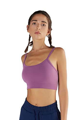 True North Damen Bustier Tencel Micromodal Sport BH Unterhemd Top-(Purble Nitro, XL) von True North