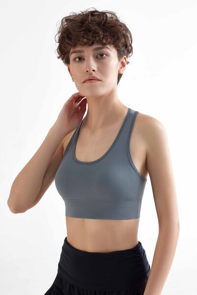 True North Damen Bustier aus recyceltem Polyester Yoga Sport BH T1200 von True North