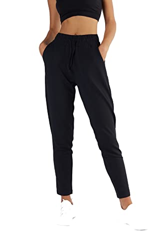 True North Damen Joggingpants (S, Schwarz) von True North