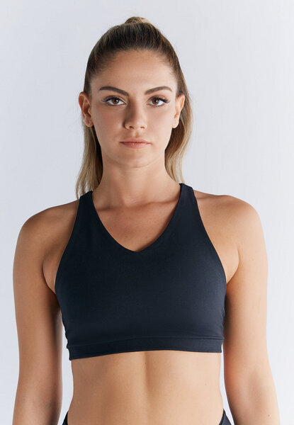 True North Damen Sport BH Bustier aus Bio-Baumwolle Gepolstert Padded Bra Top T1232 von True North