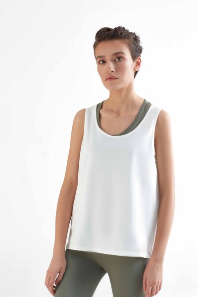 True North Damen Tank Top aus Bio-Baumwolle und Modal Unterhemd Top 1210 von True North