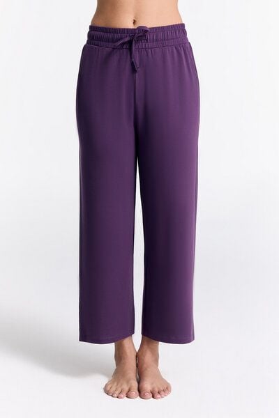 True North Damen Wide Leg Pants Hose aus Tencel Lyocell Yogahose Wohlfühlhose T1322 von True North