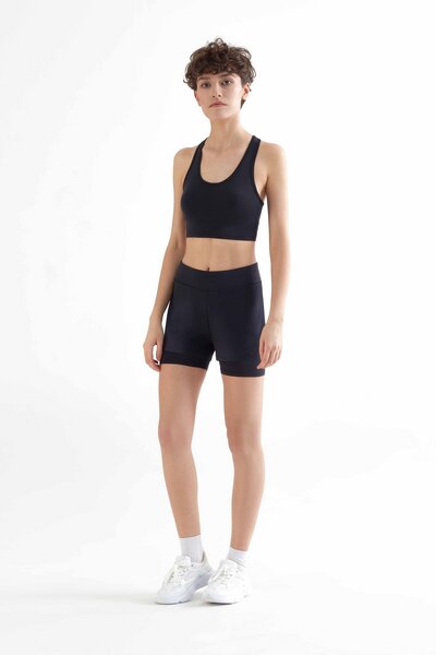 True North Damen Workout-Shorts aus recyceltem Polyester Sport-Shorts T1340 von True North