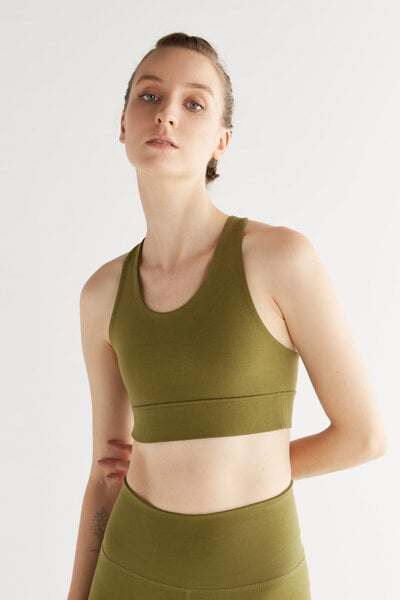 "True North" Damen Yogatops Sport BH Bustier aus Bio-Baumwolle T1202 von True North