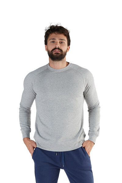 True North Herren Sweatshirt aus Bio-Baumwolle und Tencel Lyocell GOTS T2800 von True North