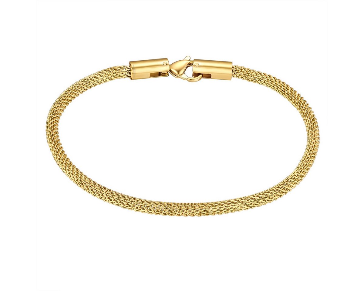 True Rebels Edelstahlarmband Armband gelbgold von True Rebels