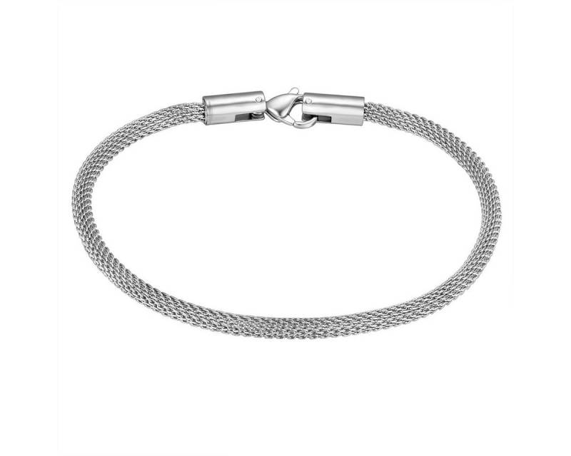True Rebels Edelstahlarmband Armband silber von True Rebels