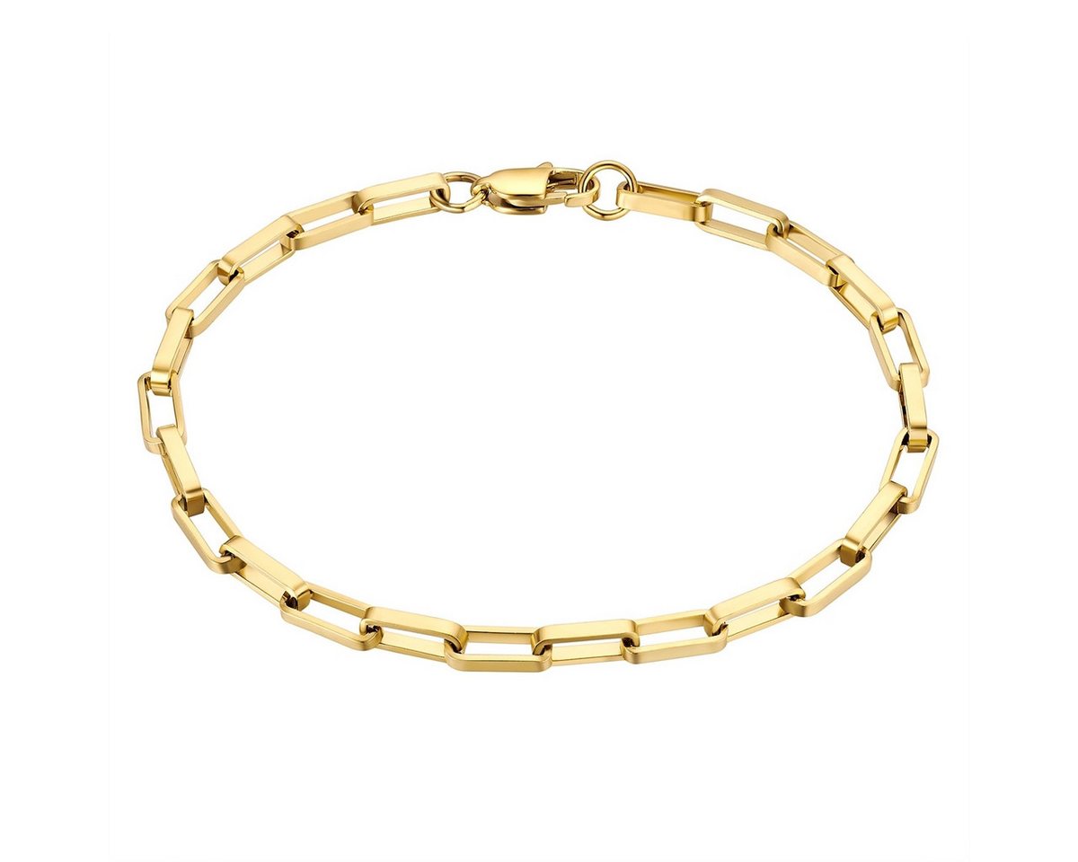 True Rebels Edelstahlarmband gelbgold von True Rebels
