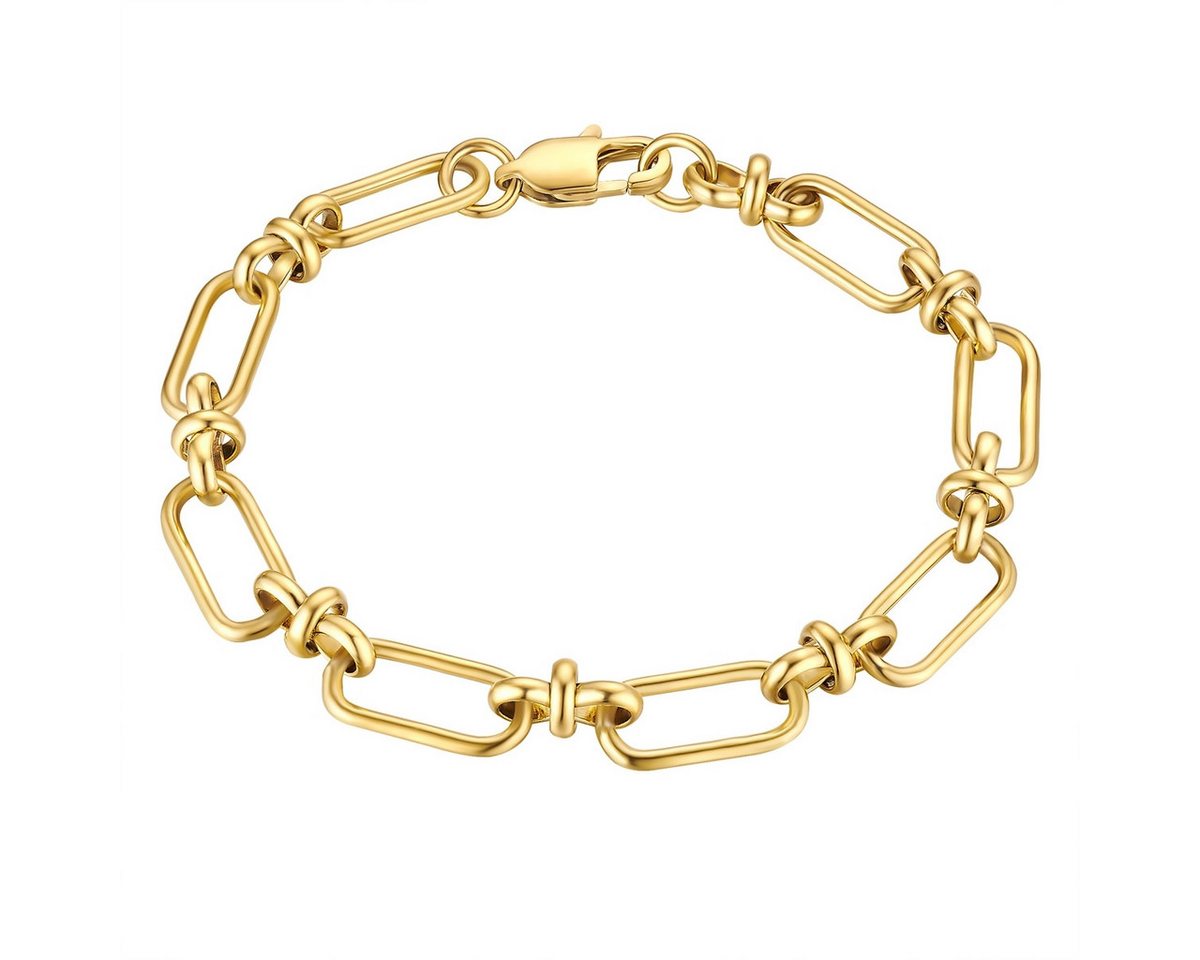 True Rebels Edelstahlarmband gelbgold von True Rebels