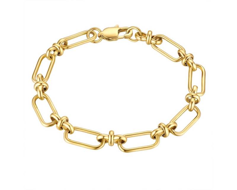 True Rebels Edelstahlarmband gelbgold von True Rebels